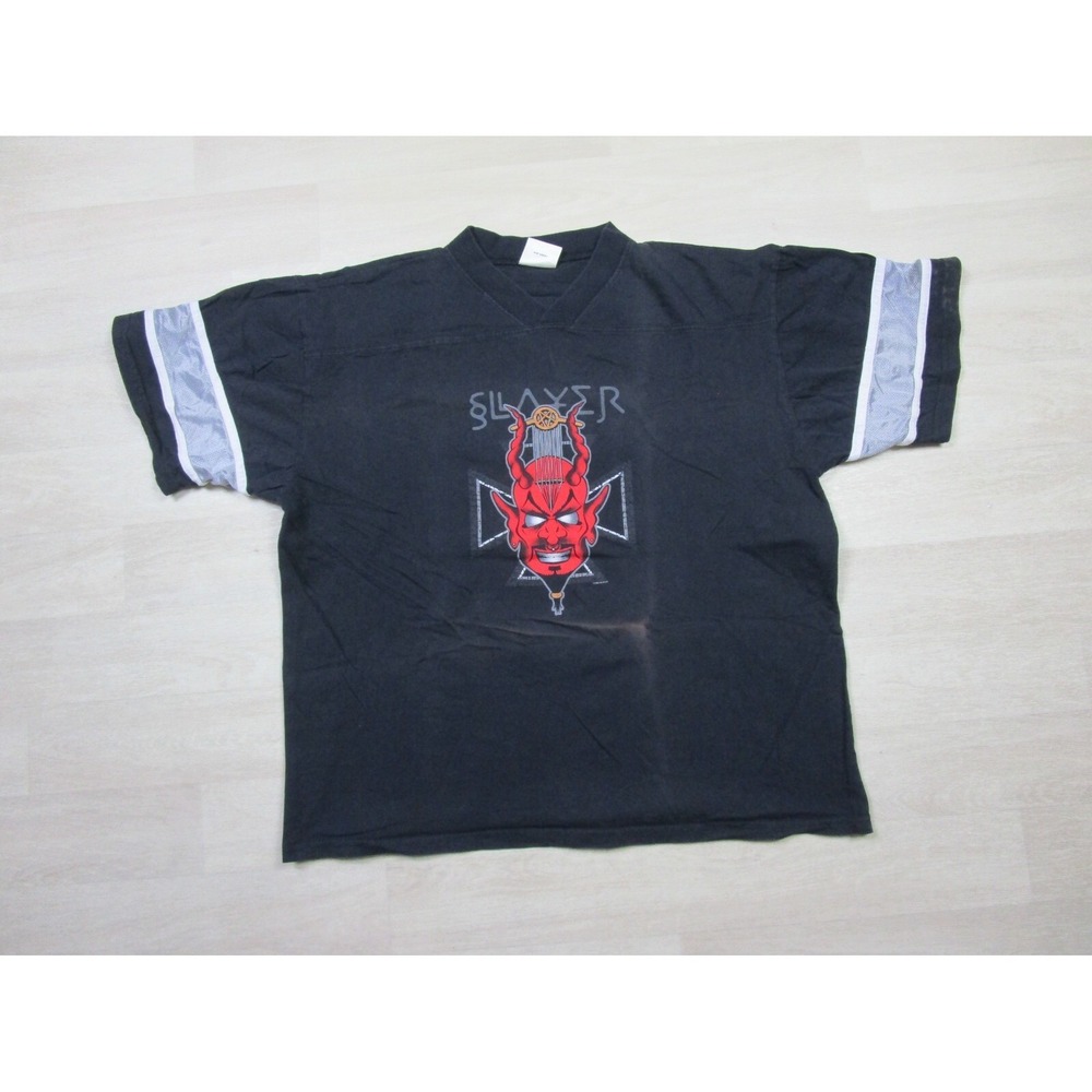 Slayer Vintage T Shirt (XL) 90s Diabolus In Musica Tour Devil‎ Head Winterland